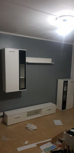 Photo de galerie - Mur et peinture refait plus Agencement meuble