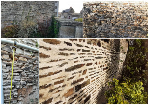 Photo de galerie - Réfection joints mur en pierre 