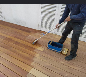 Photo de galerie - Rénovation sole bois 
