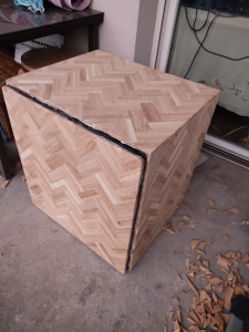 Photo de galerie - Custom d'un coffre Ikea.