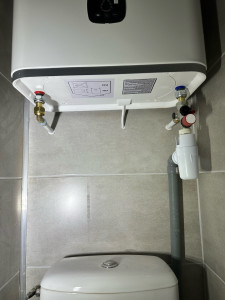 Photo de galerie - Raccordement chauffe eau plat Thermor