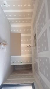 Photo de galerie - Avant ponçage des bandes 