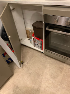 Photo de galerie - Modification de caisson pour finitions de cuisiner