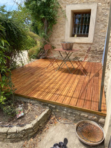 Photo de galerie - Réalisation d une terrasse bois