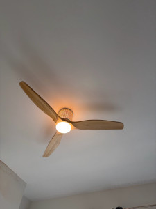 Photo de galerie - Pose ventilateur du plafond
