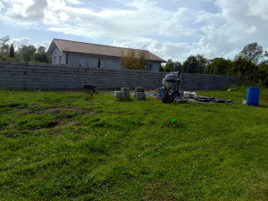 Photo de galerie - Réalisation murette et tout types de travaux maçonnerie 