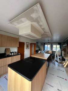 Photo de galerie - Plafond pour mettre une hotte 