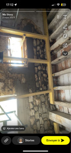 Photo de galerie - Ouverture pour création d’une porte et d’un fenêtre dans corp de ferme