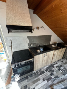 Photo de galerie - Recouvrement faïence avec résine teinté