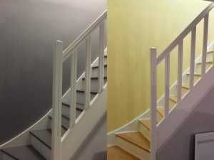 Photo de galerie - Escalier en deux couleurs 