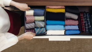 Photo de galerie - Rangement des vêtements 