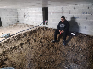 Photo de galerie - C'est une cave j'ai enlevé la terre pour faire

 une dalle de 30 m
