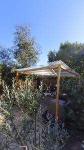Photo de galerie - Hola voisin multiservices 24 
toiture pergola PVC 