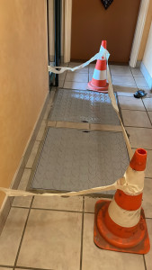 Photo de galerie - Pose de produit d’étanchéité 