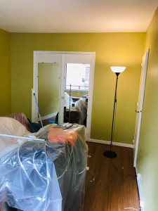 Photo de galerie - Rénovation Peinture séjour 