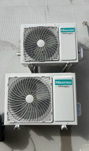 Photo de galerie - Pose et mise en service de deux mono split Hisense