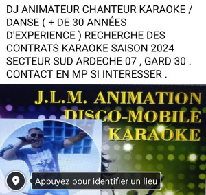 Photo de galerie - Animateur karaoke/ Danse avec une experience de plus de 25 années pour vos soirées de folies contacter moi a Bientot....