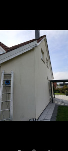 Photo de galerie - Peinture écaillée, hauteur 8m (avant)