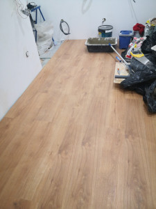 Photo de galerie - Pose de parquet - Revêtement de sol