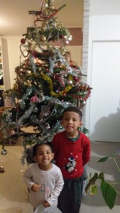 Photo de galerie - Activité/ confectionsapin de noel

