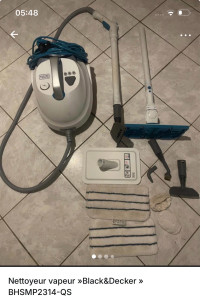 Photo de galerie - Nettoyeur Vapeur Black&Decker 