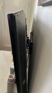 Photo de galerie - Montage fixation, murale pour télévision