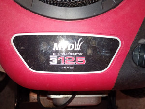 Photo de galerie - Changement moteur tracteur tondeuse
