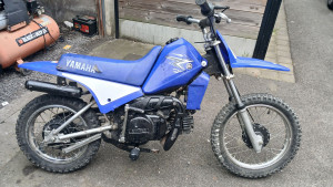 Photo de galerie - Moteur remonter kit chaine est vidange fait moto terminer 