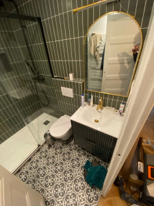 Photo de galerie - Rénovation d’une salle de bain. 
