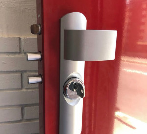 Photo de galerie - Installation d’une poignet blindée