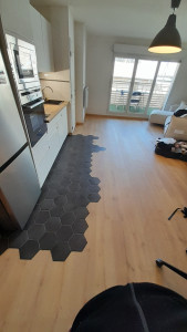 Photo de galerie - Pose carrelage et parquet