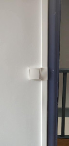 Photo de galerie - Pose interrupteur hager 