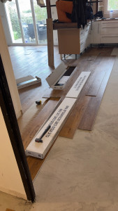 Photo de galerie - Pose de parquet - Revêtement de sol