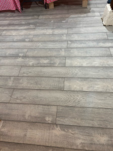Photo de galerie - Pose de parquet stratifié 