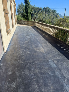 Photo de galerie - étanchéité terrasse 

