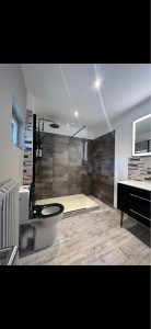 Photo de galerie - Salle de bains rénovation complète 
