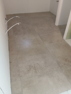 Photo de galerie - Nettoyage après rénovation d'une salle de bain 