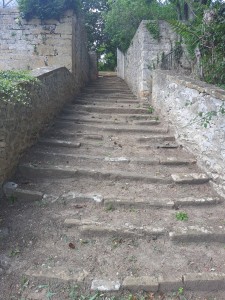 Photo de galerie - Après le grattage de l'escalier en pierre