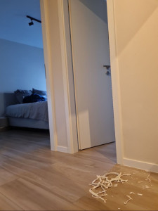 Photo de galerie - Porte de salle de bain 