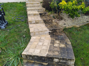 Photo de galerie - Terrasse et allée à partir de 2€50 le m2.