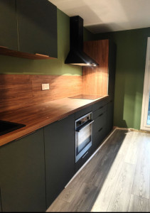 Photo de galerie - Pose de Cuisine cuisine plus, implantation et pose de tous les électroménagers 