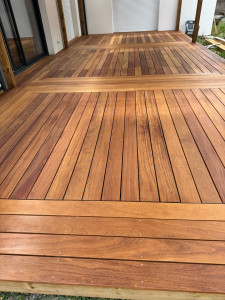 Photo de galerie - Terrasse, bois, exotique