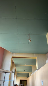 Photo de galerie - Réaliser le plafond en plâtre