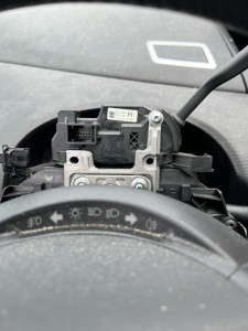 Photo de galerie - Changement de levier de vitesse volant