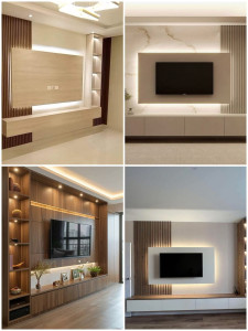 Photo de galerie - Réalisation des plafonds et décoration en plaquo plâtre 