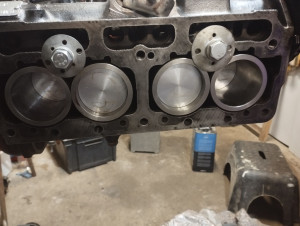 Photo de galerie - Changement interne moteur Billancourt de 4l