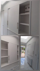 Photo de galerie - Création d'un mini placard 
