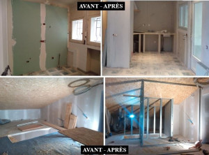 Photo de galerie - Plâtrerie - Murs - Plafonds