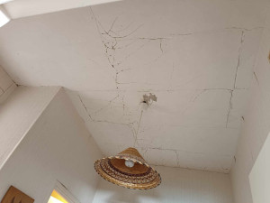 Photo de galerie - Rénovation d un plafond après dégât des eaux