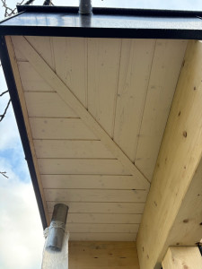 Photo de galerie - Lambris sous face 